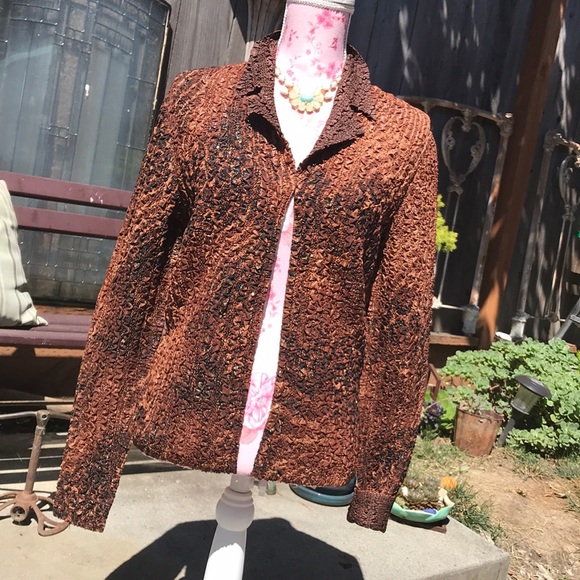 Alberto Makali Jackets & Blazers - Alberto Makali crepe scrunchy scatter sequin